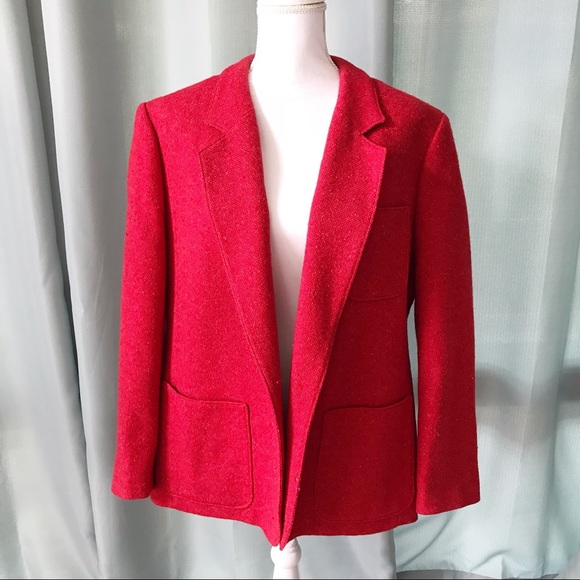 Vintage Pendleton Wool Lined Blazer Coat - Picture 2 of 7